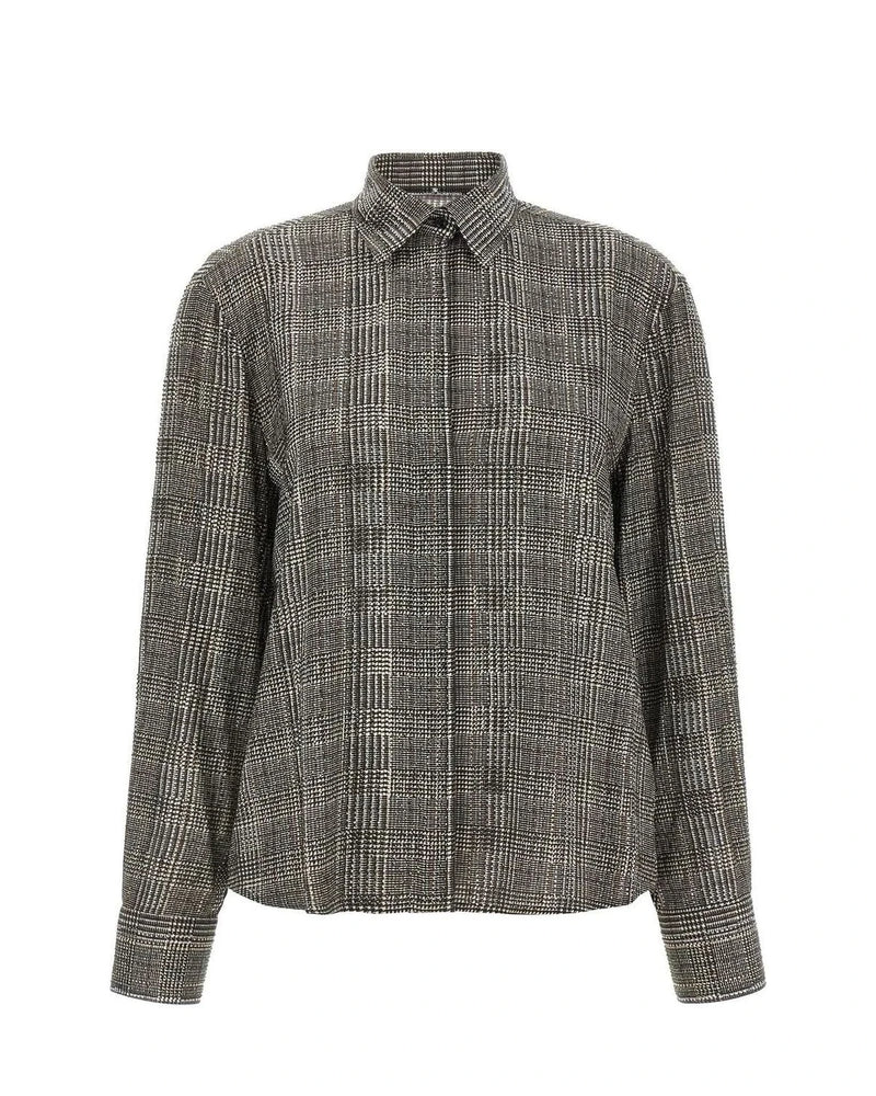 Ermanno Scervino Dress Shirt in gray, Viscose