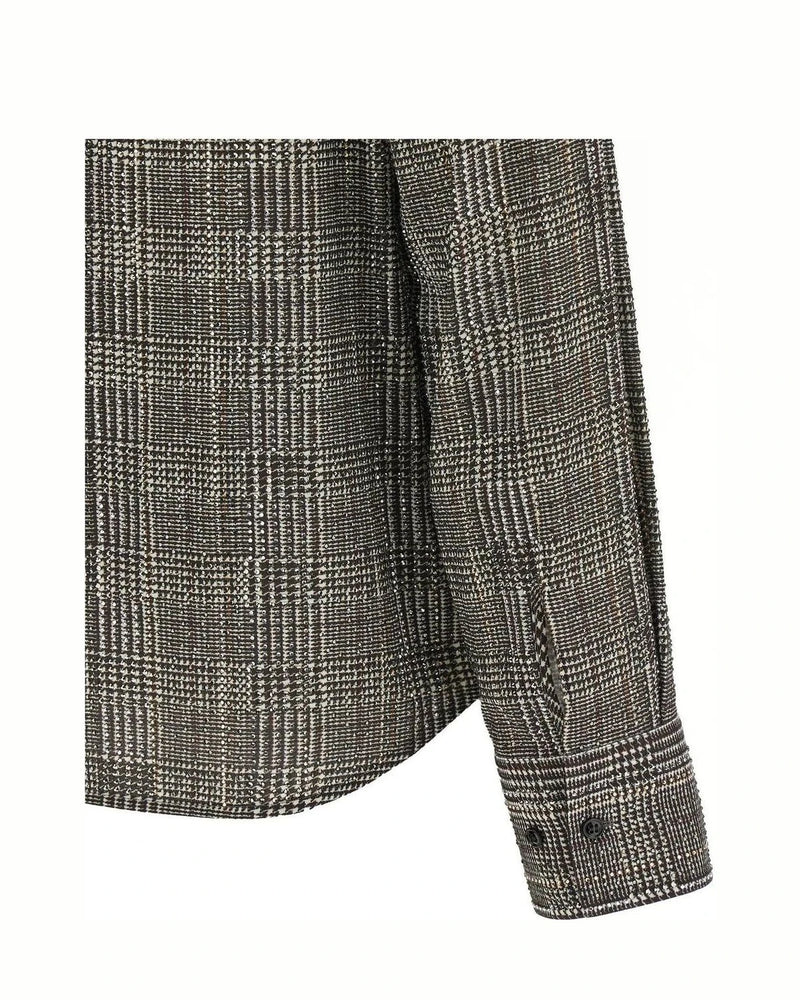 Ermanno Scervino Dress Shirt in gray, Viscose — view 4
