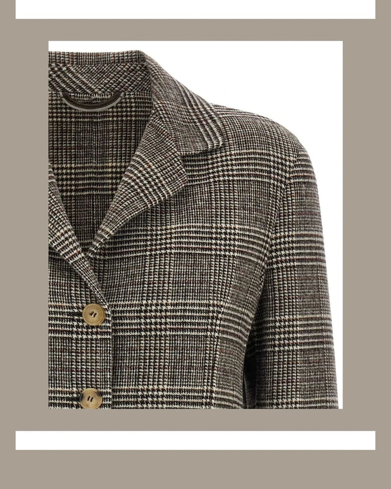 Ermanno Scervino Blazer in multicolor, Virgin Wool — view 3
