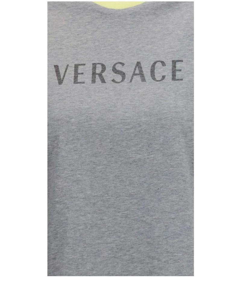 Versace T-Shirt in gray, Cotton — view 3