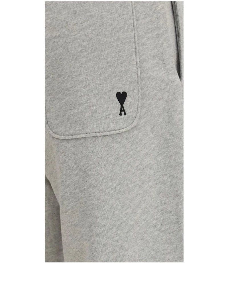Ami Paris Legging in gray, Cotton — view 3