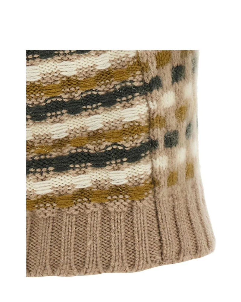 Marni Vest in beige, Wool — view 4