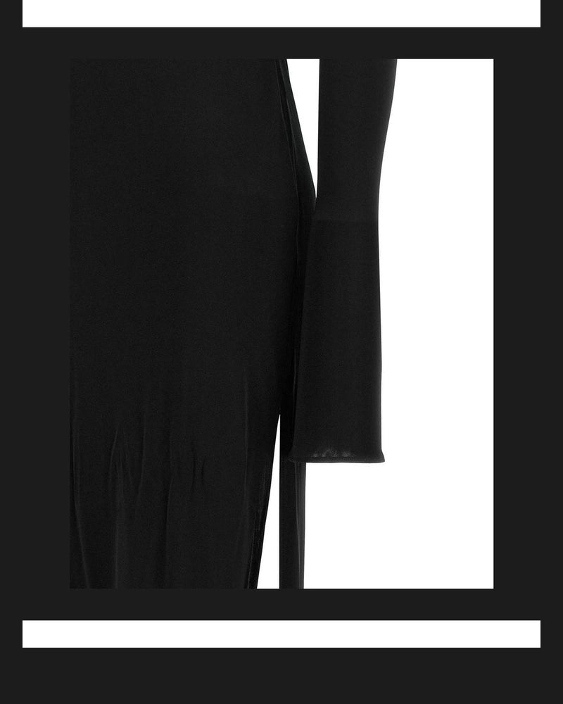 Giuseppe Di Morabito Dresse in black, Viscose — view 4