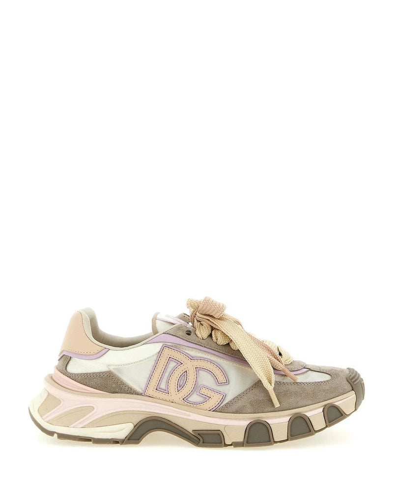 Dolce & Gabbana Sneakers in beige, Calf Leather