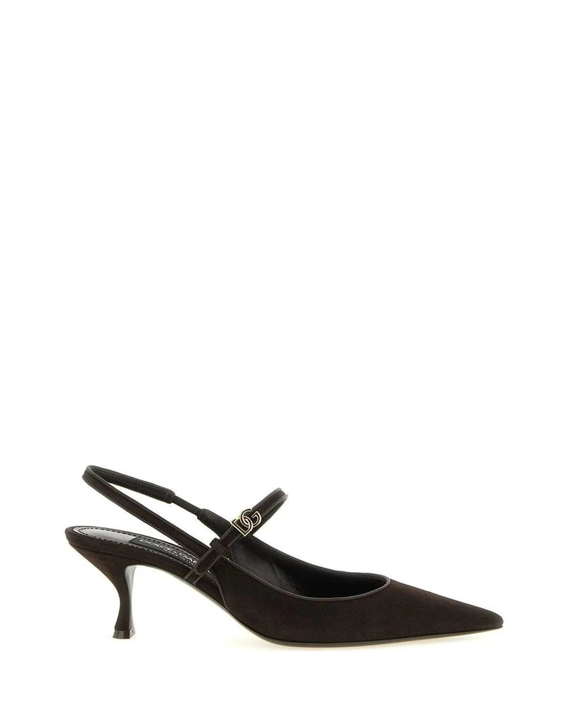 Dolce & Gabbana Pumps in brown, Goat Leather