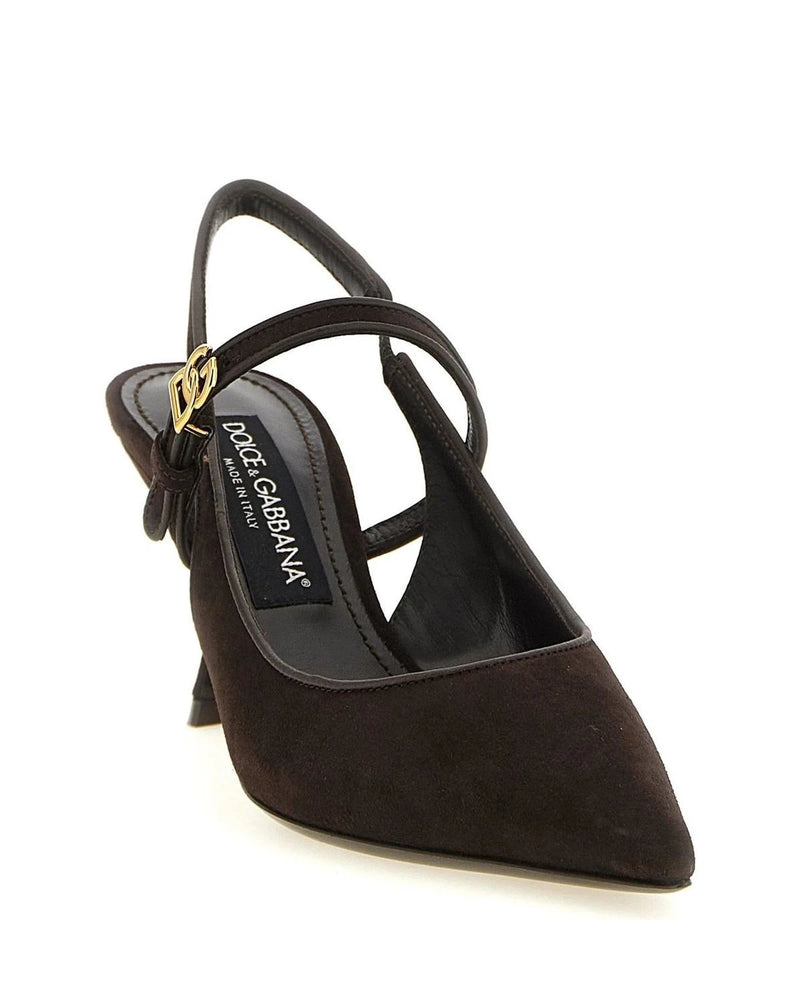 Dolce & Gabbana Pumps in brown, Goat Leather — view 2