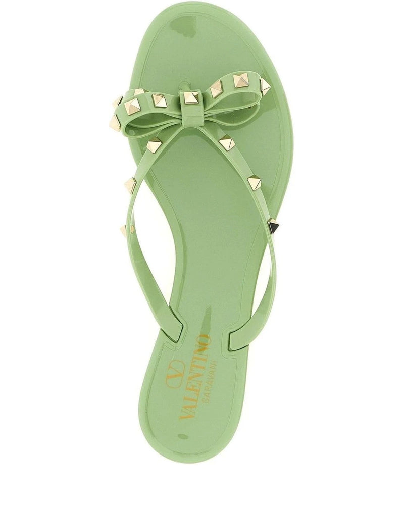 Valentino Garavani Slides in green — view 4