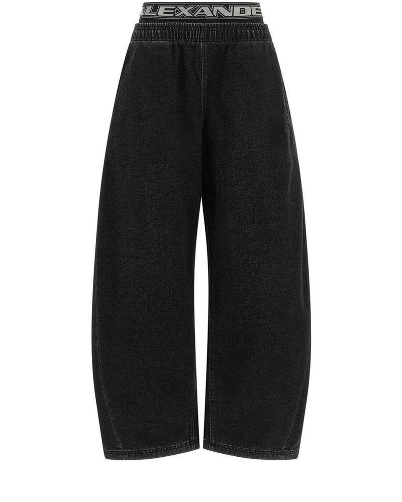 Alexander Wang Jean in black, Cotton