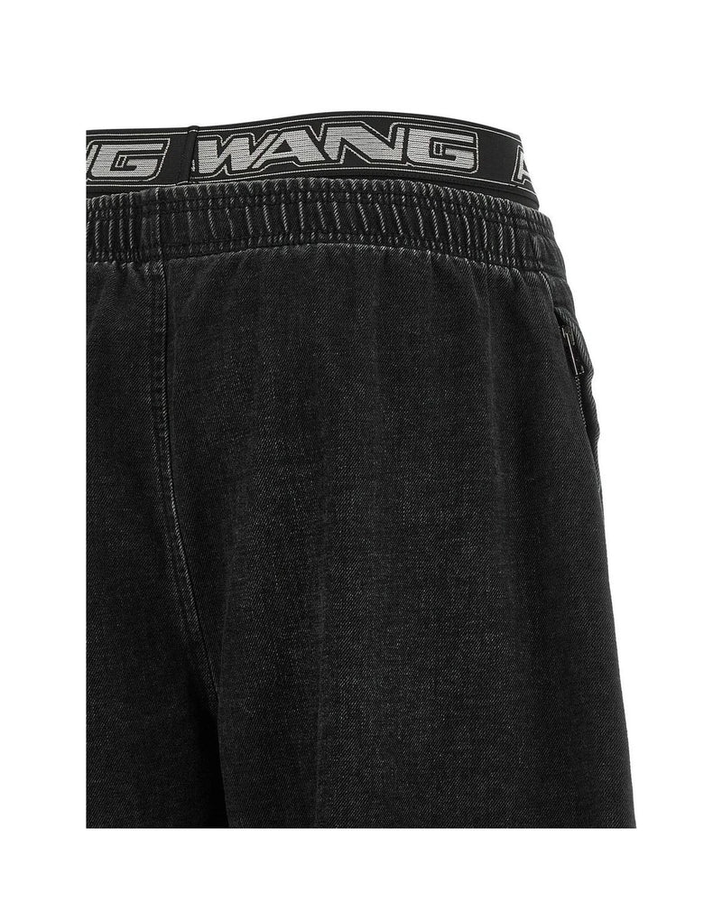 Alexander Wang Jean in black, Cotton — view 4