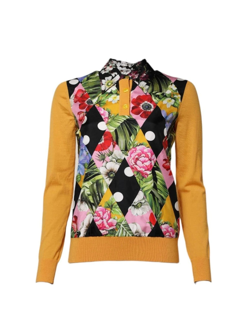 Dolce & Gabbana Polo in multicolor, Cashmere — view 2