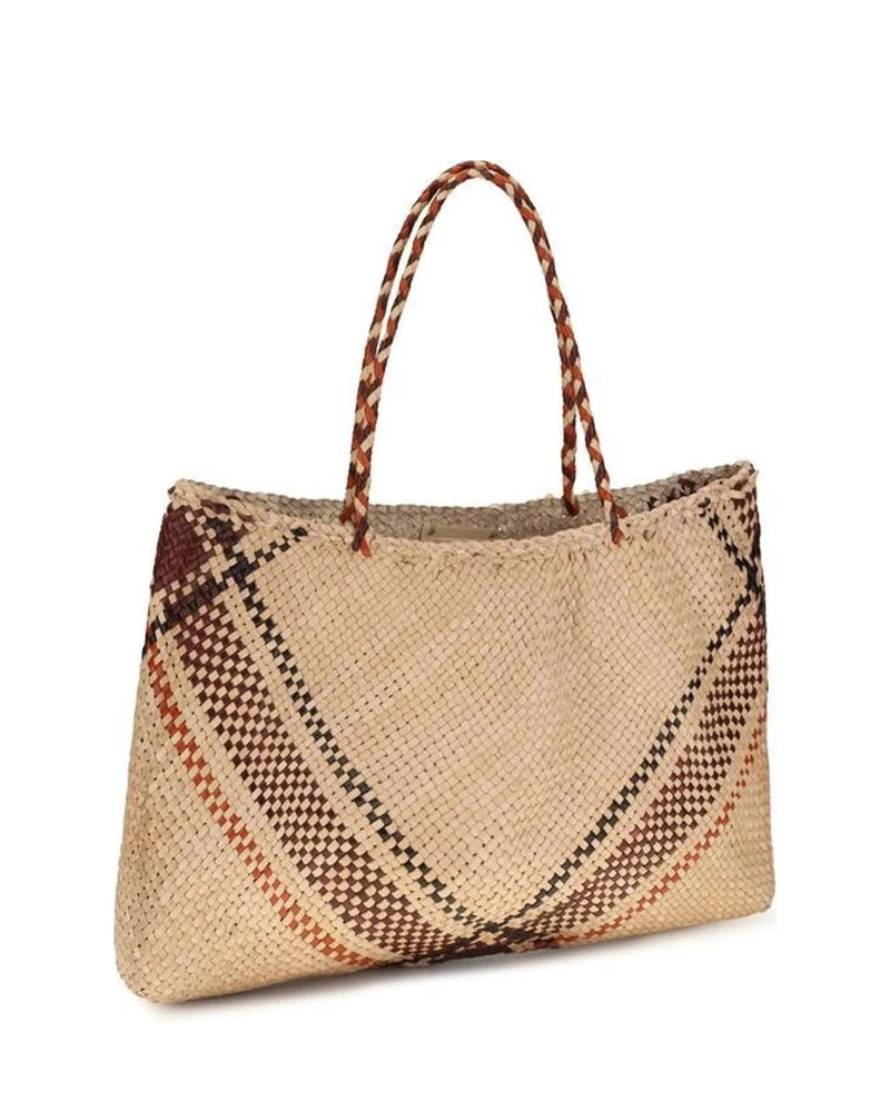 Dragon Diffusion Tote Bag in beige, Goatskin — view 3