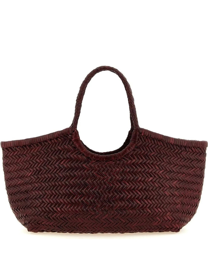 Dragon Diffusion Tote Bag in red, Cow Leather