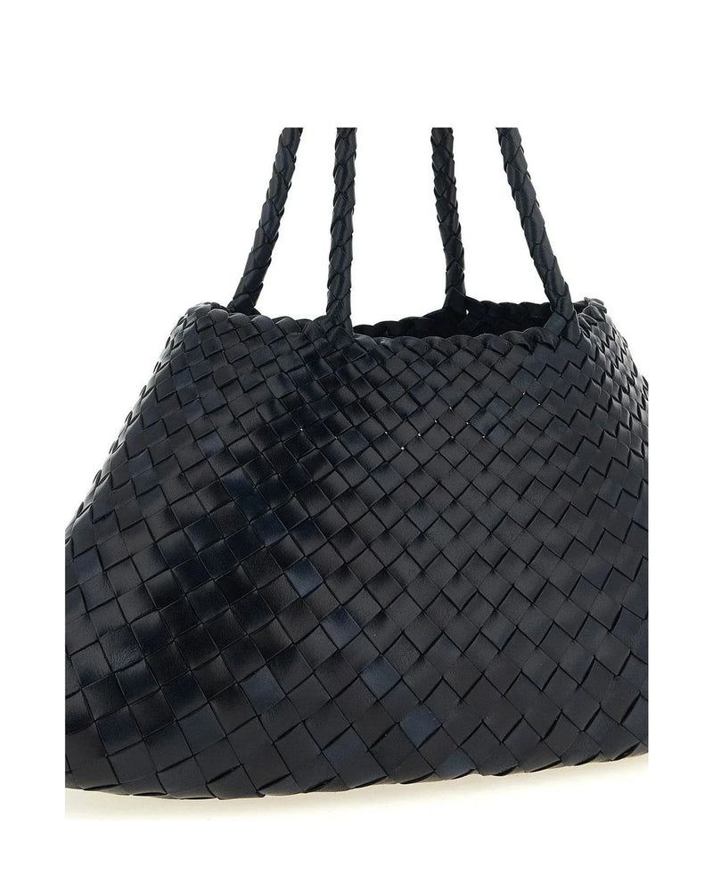Dragon Diffusion Shoulder Bag in blue, Calfskin Leather — view 3
