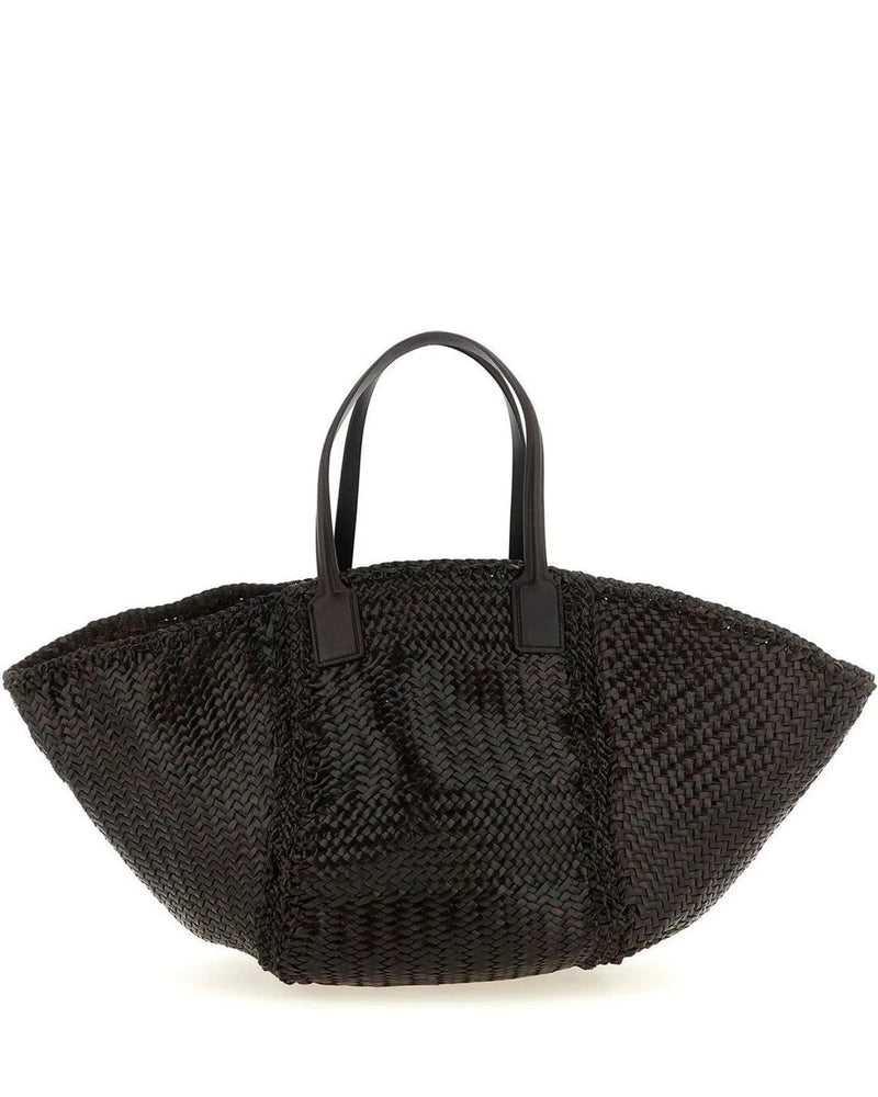 Dragon Diffusion Tote Bag in brown, Calfskin Leather