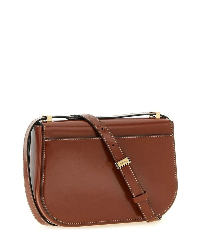 Ferragamo Cross Body Bag in brown, Calfskin Leather — view 2