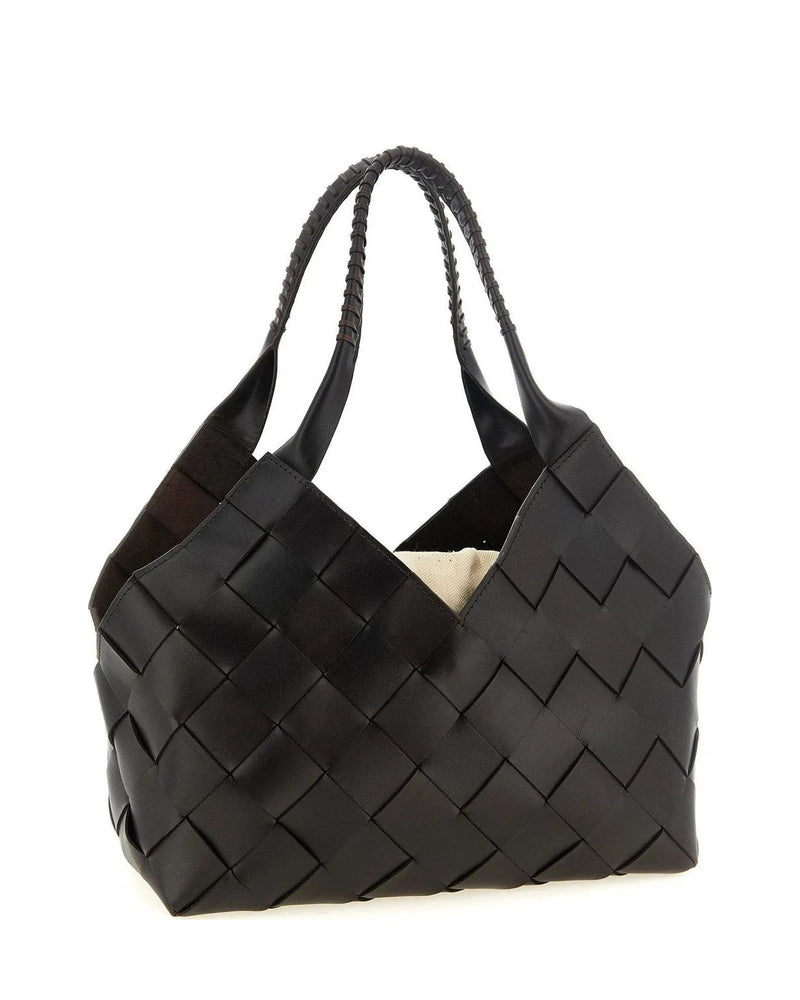 Dragon Diffusion Tote Bag in brown, Calfskin Leather — view 2