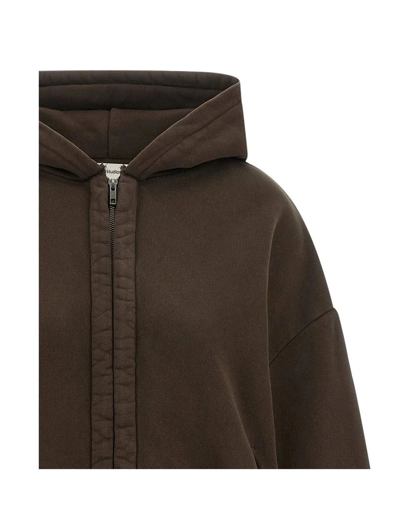 Entire Studios Hoodie in brown, Cotton — view 3