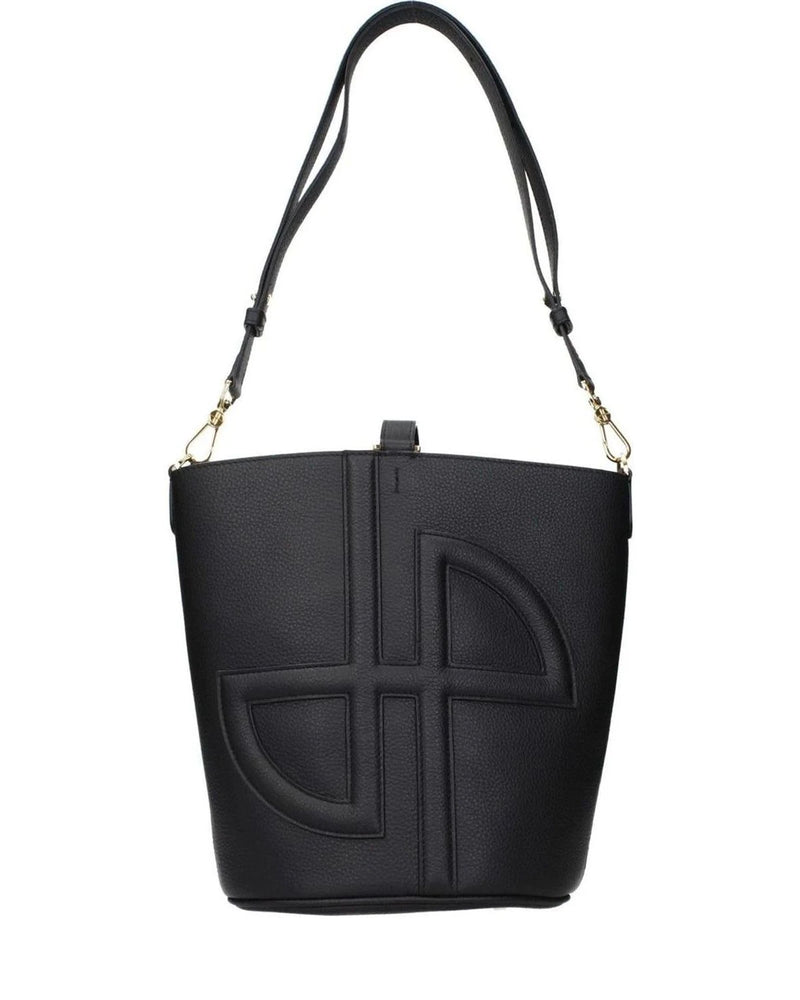 Patou Bucket Bag in black
