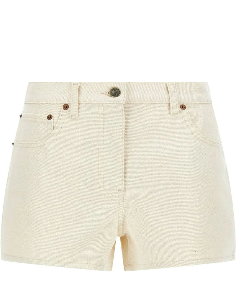 Valentino Garavani Chino Short in beige, Cotton