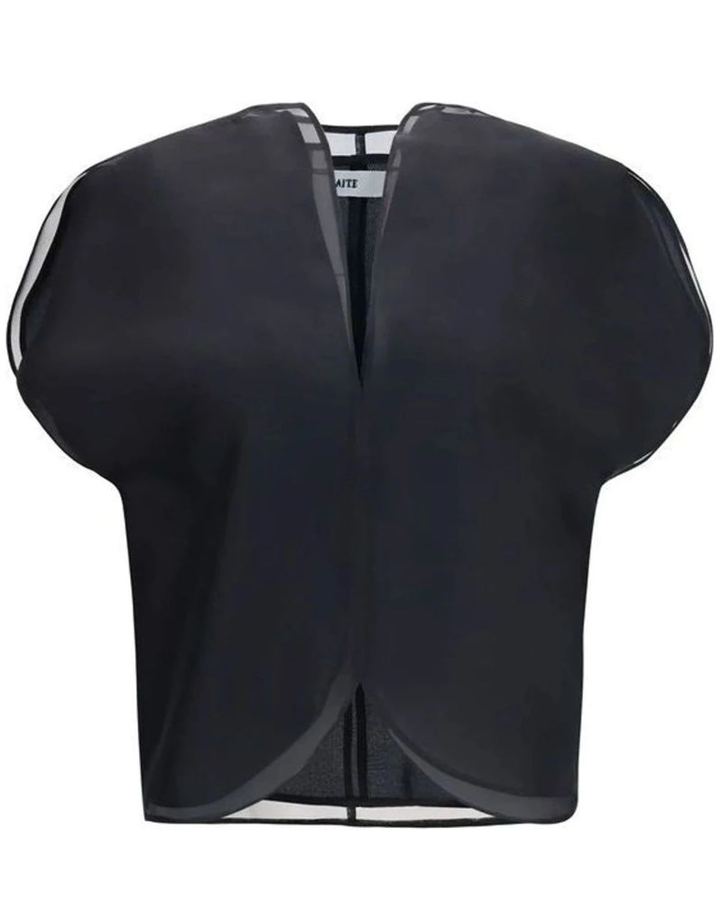 Khaite Blouse in black, Silk