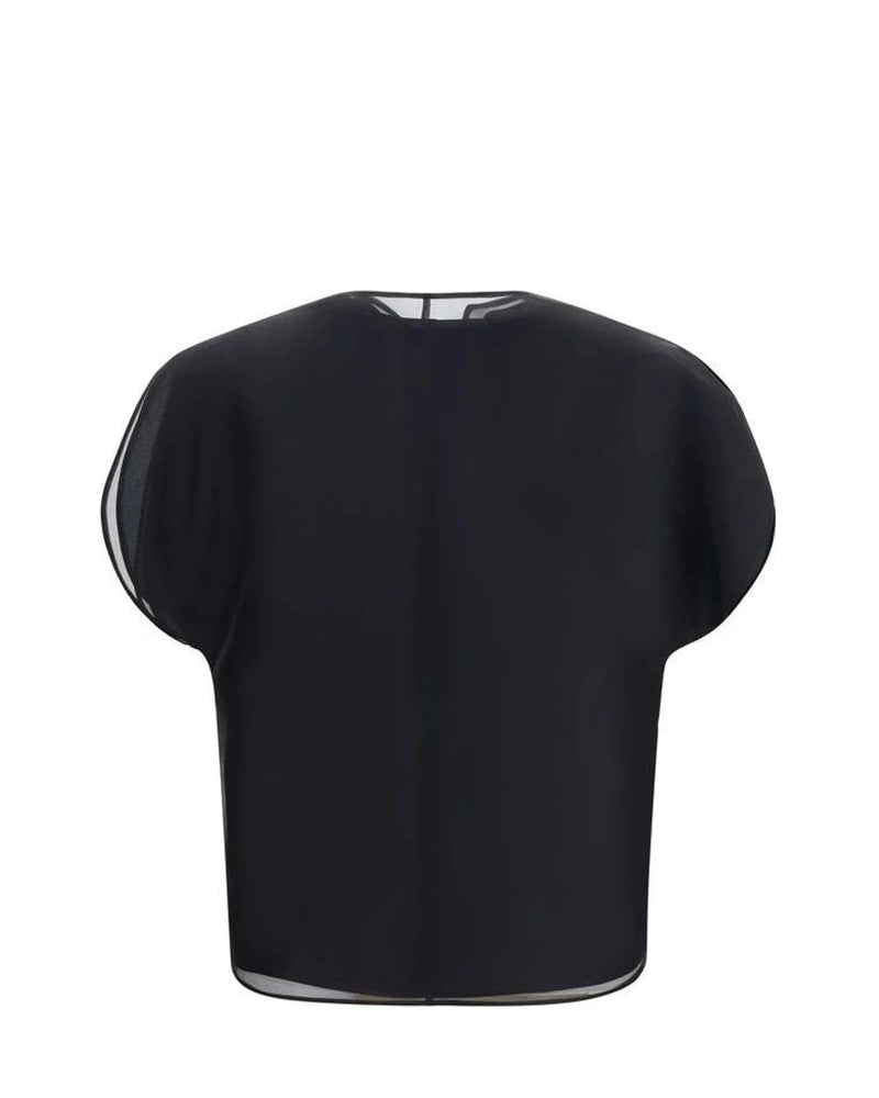 Khaite Blouse in black, Silk — view 2