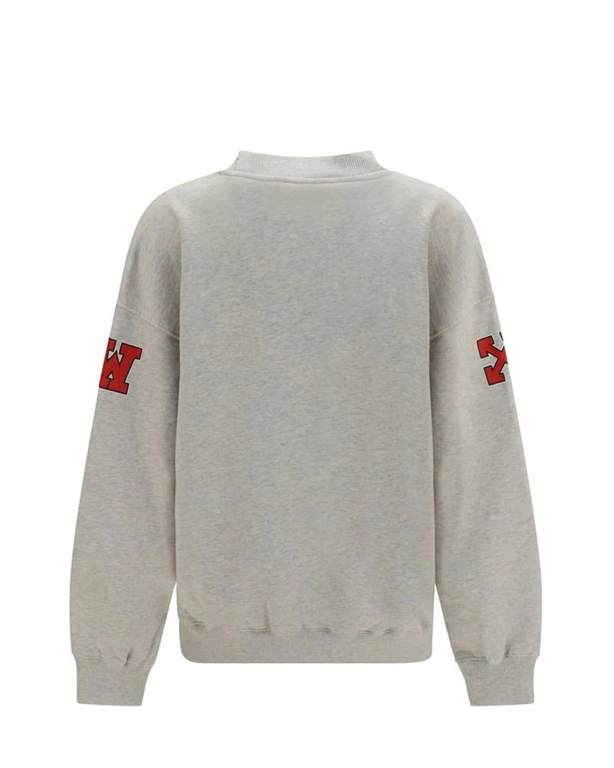 Off-White Sweatshirt in gray, Cotton — view 2