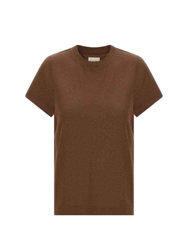 Khaite T-Shirt in brown, Cotton