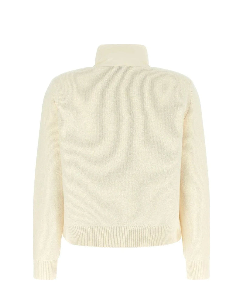 Moncler Cardigan in white, Polyester — view 2