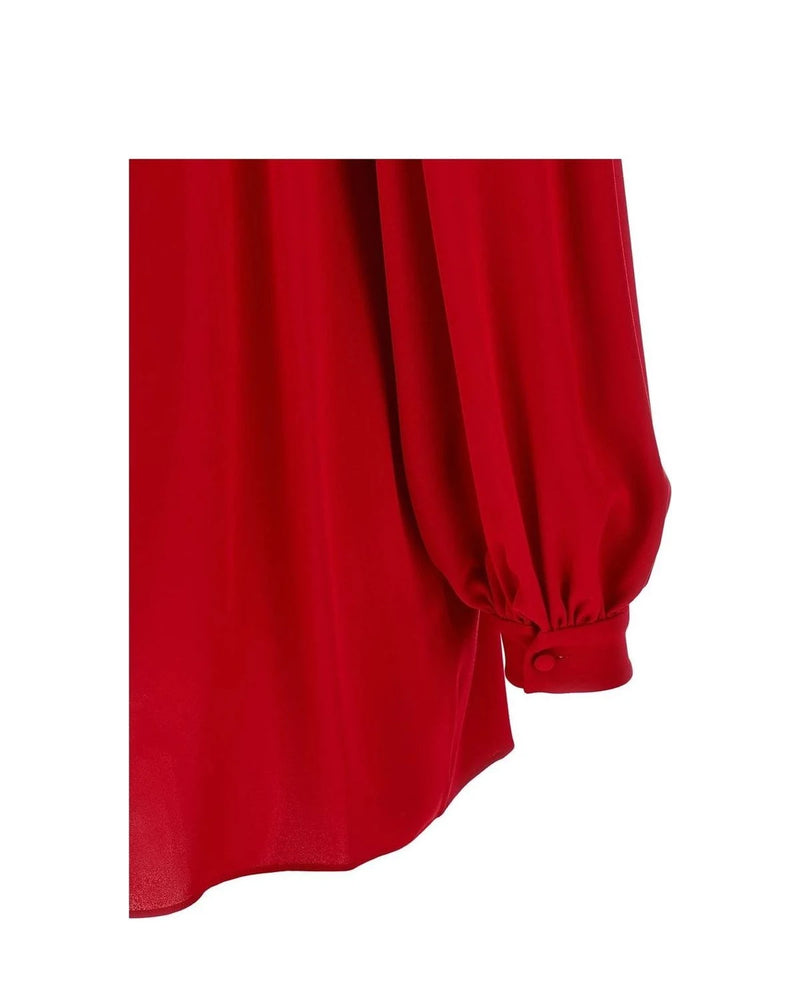 Valentino Garavani Blouse in red, Silk — view 4