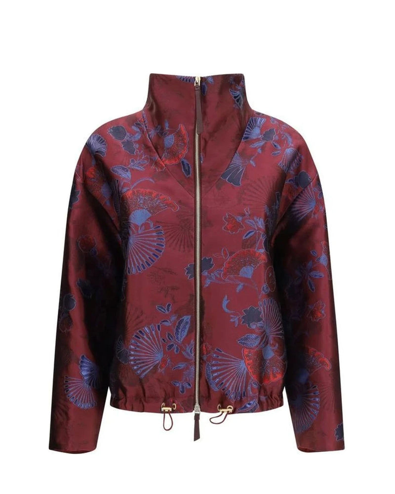 Giorgio Armani Windbreaker in red, Polyester