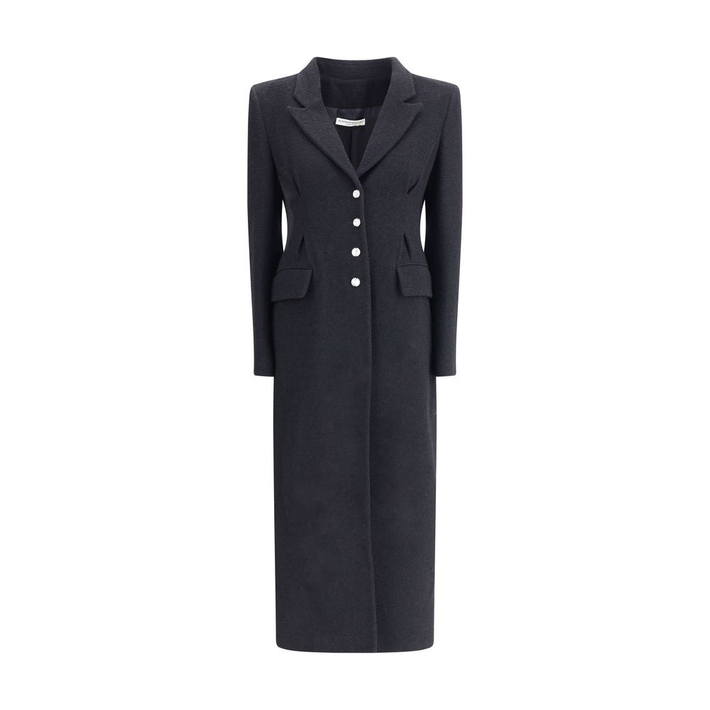 Alessandra Rich Tweed Long Coat
