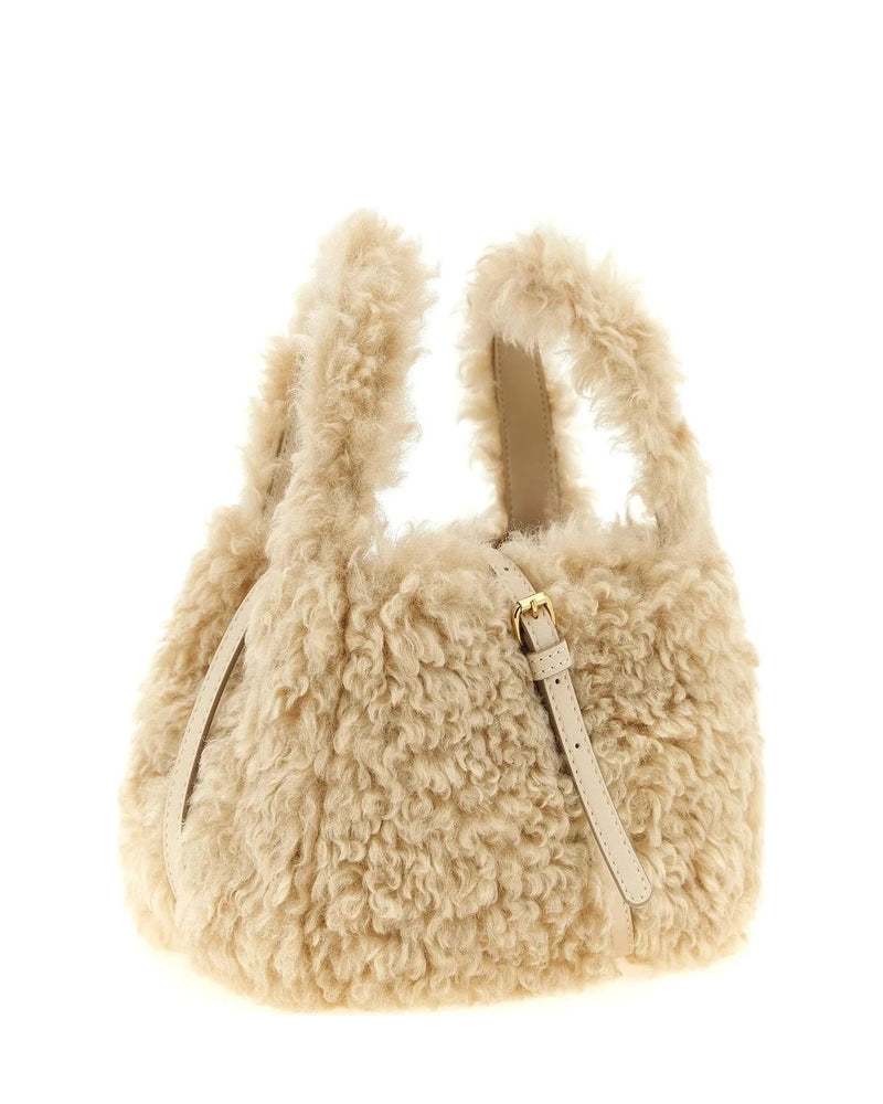 Stella McCartney Shoulder Bag in beige, Polyester — view 2