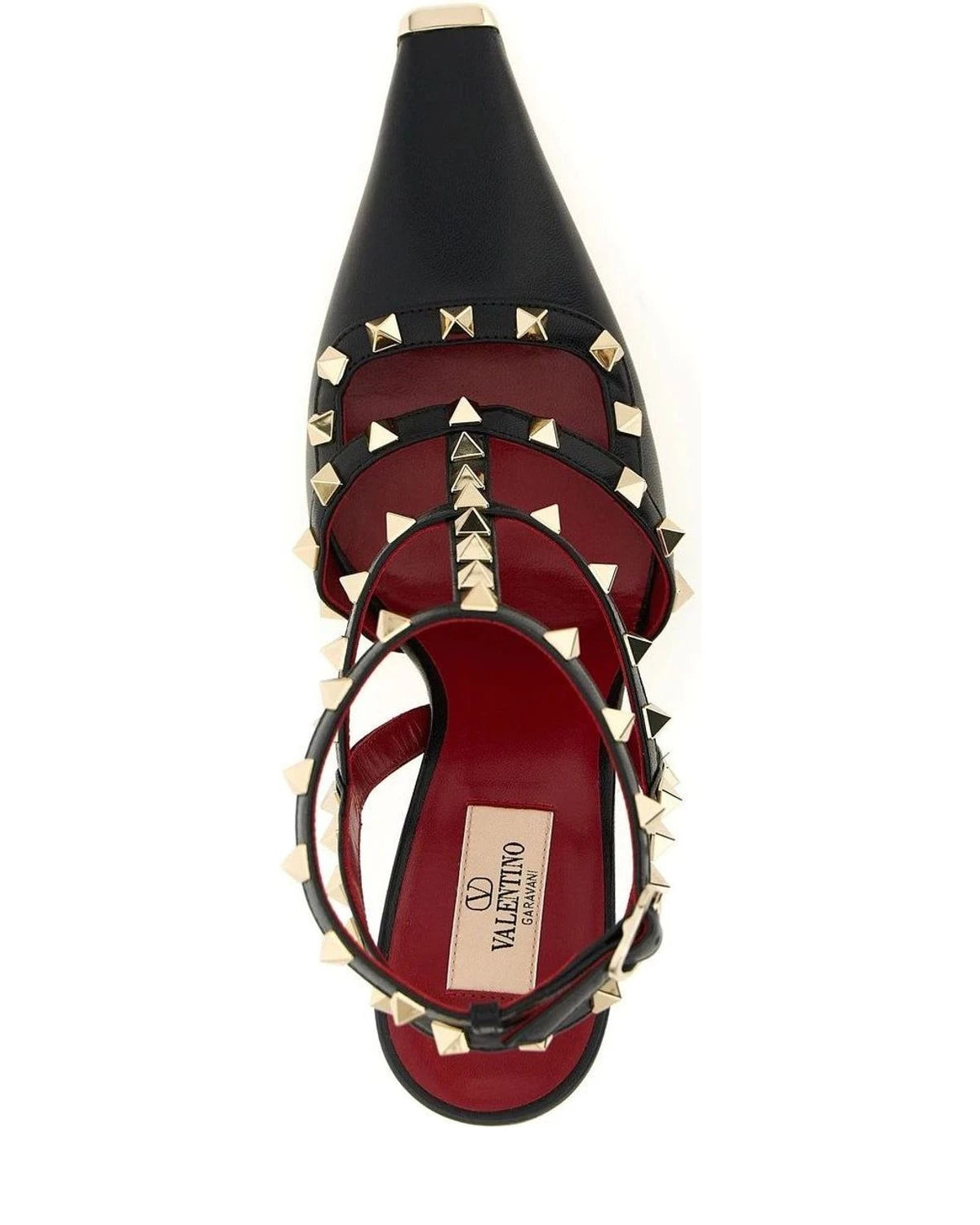 Valentino Garavani Pumps in black, Calfskin Leather — view 4