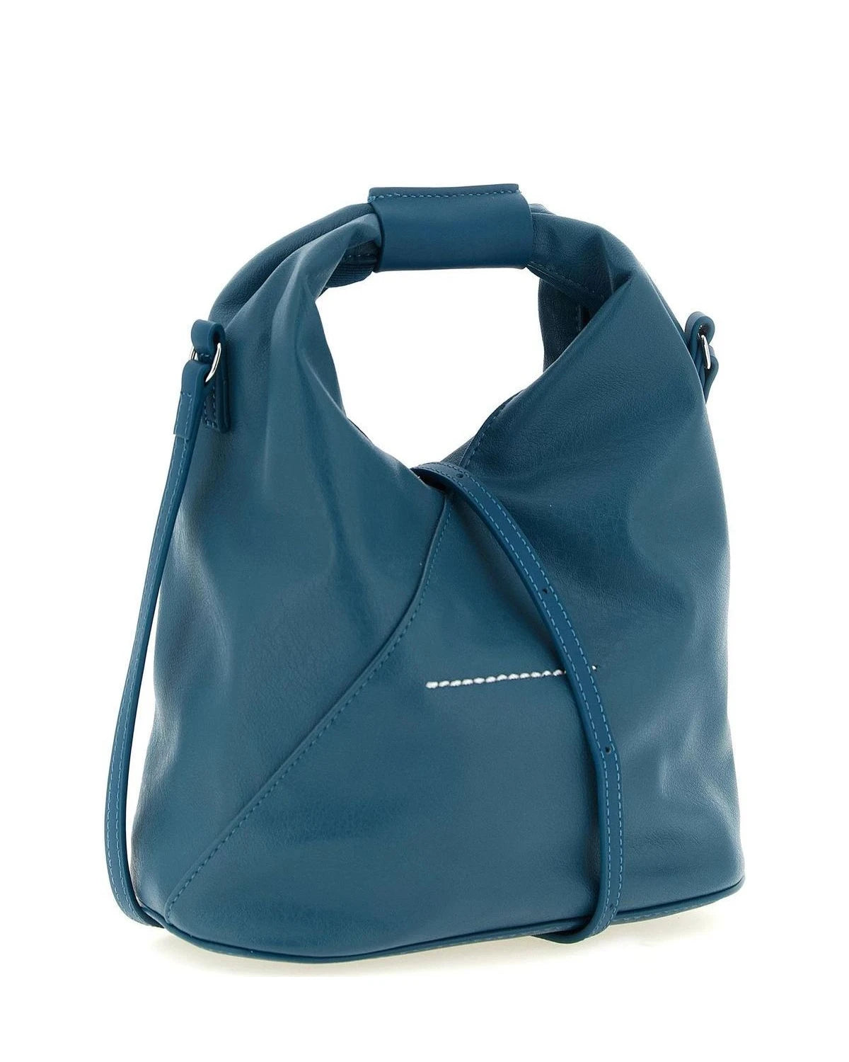 MM6 Maison Margiela Hobo Bag in blue, Polyurethane — view 2