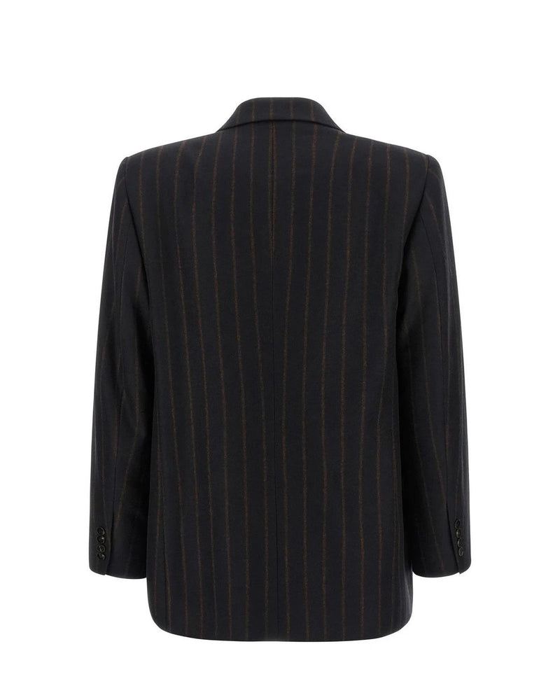 Alberto Biani Blazer in navy, Wool — view 2