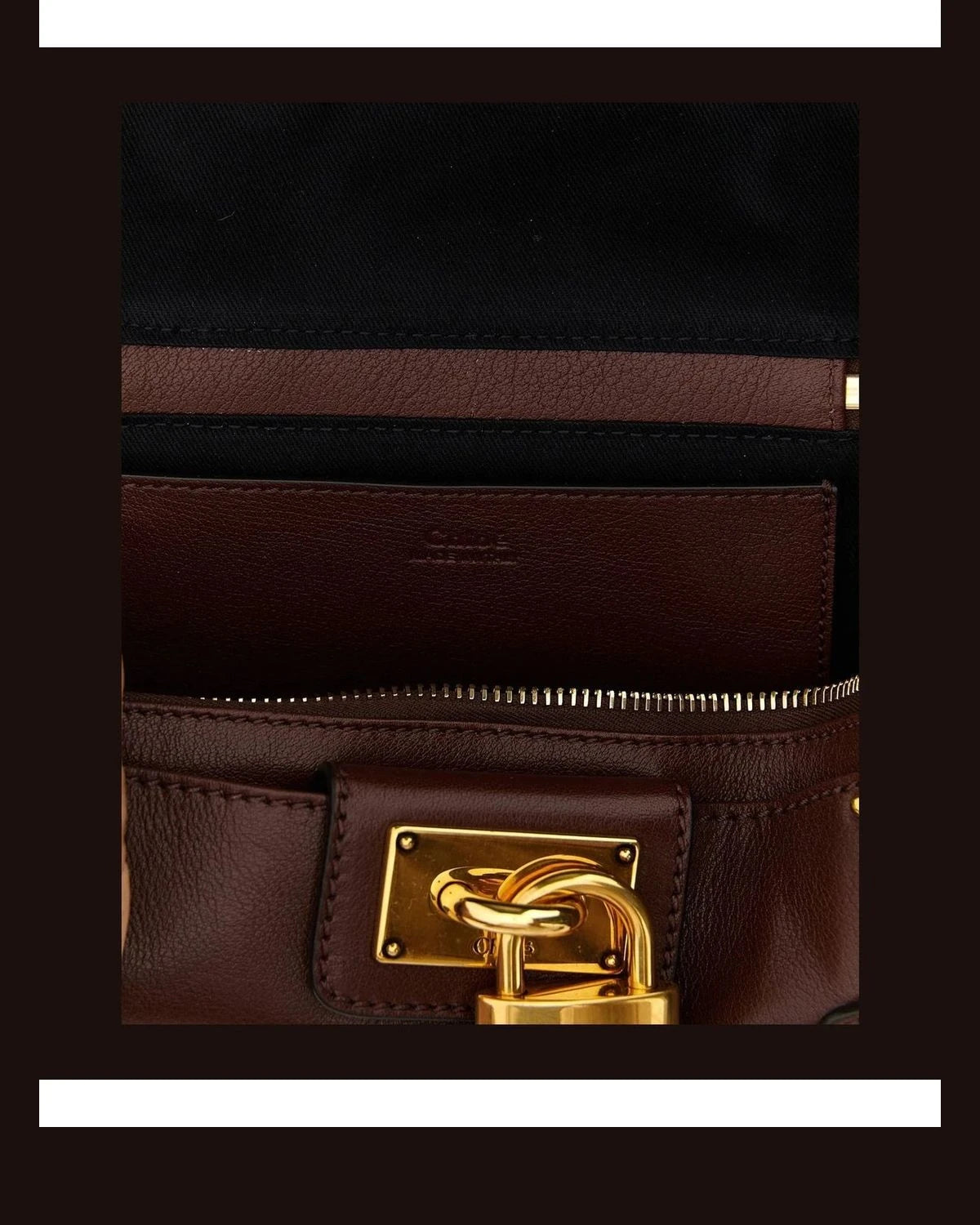 Chloé Shoulder Bag in brown, Buffalo Leather — view 4