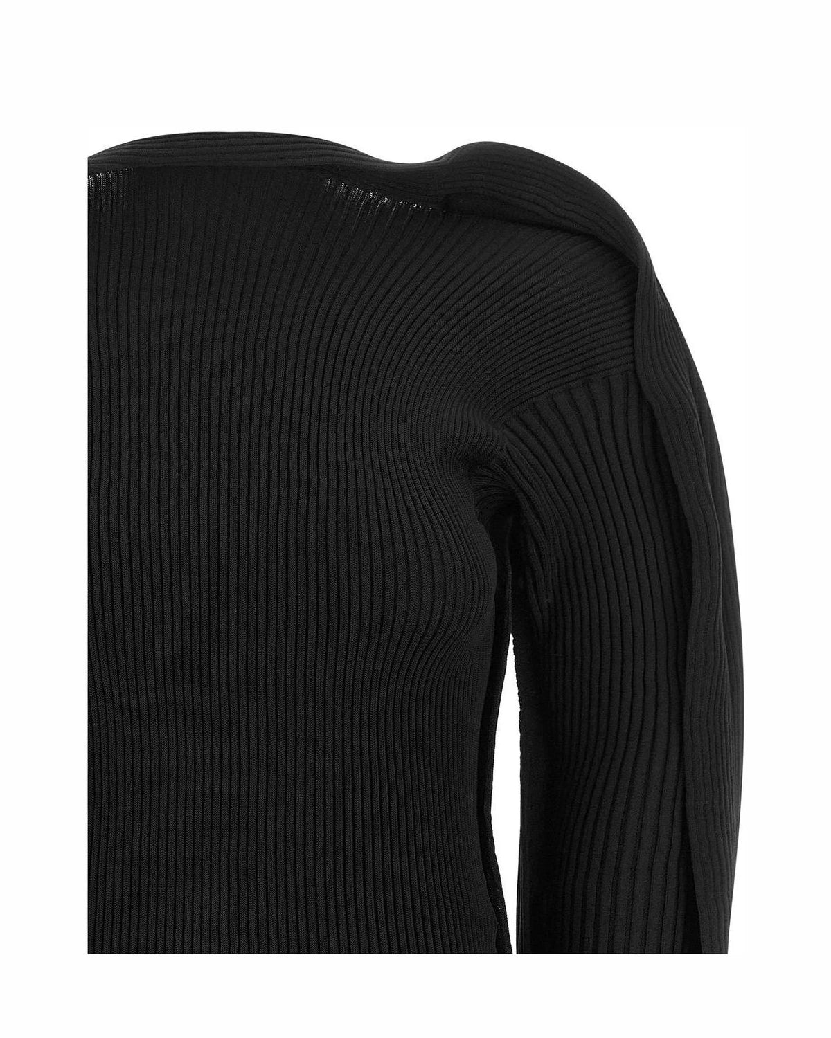 Issey Miyake Cardigan in black, Polyester — view 3