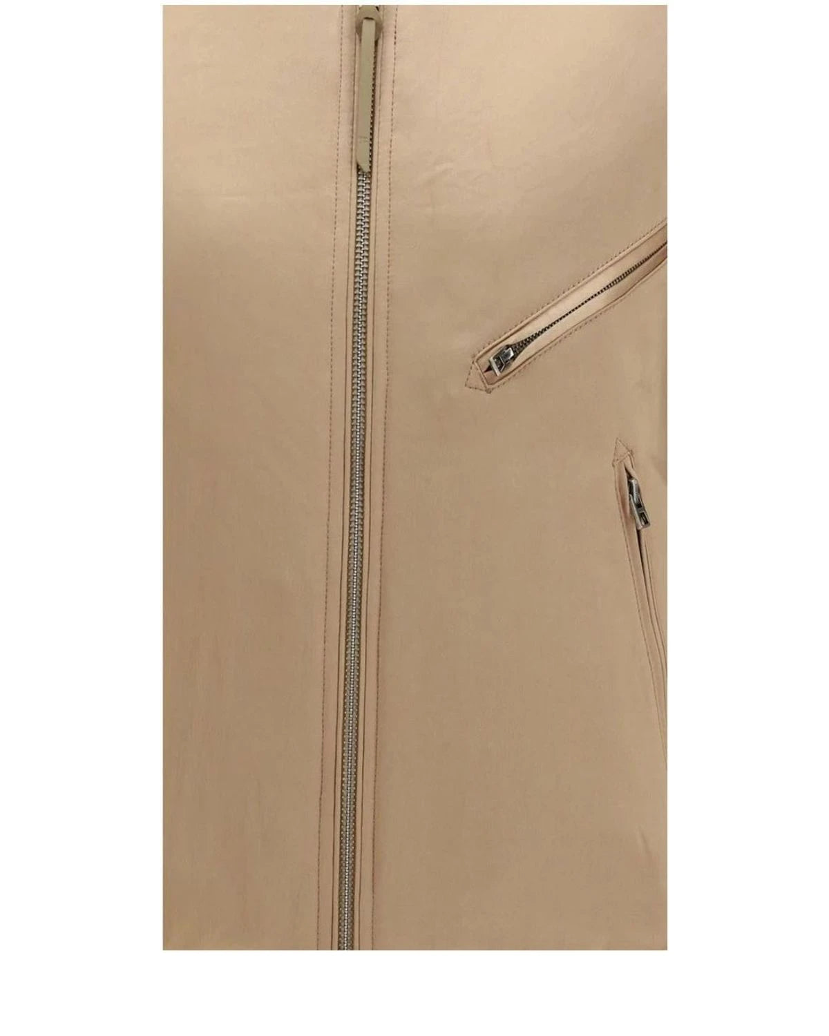 Tom Ford Bomber Jacket in gold, Silk Satin — view 3