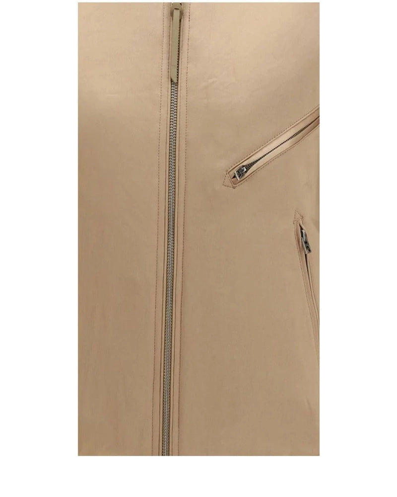 Tom Ford Bomber Jacket in gold, Silk Satin — view 3