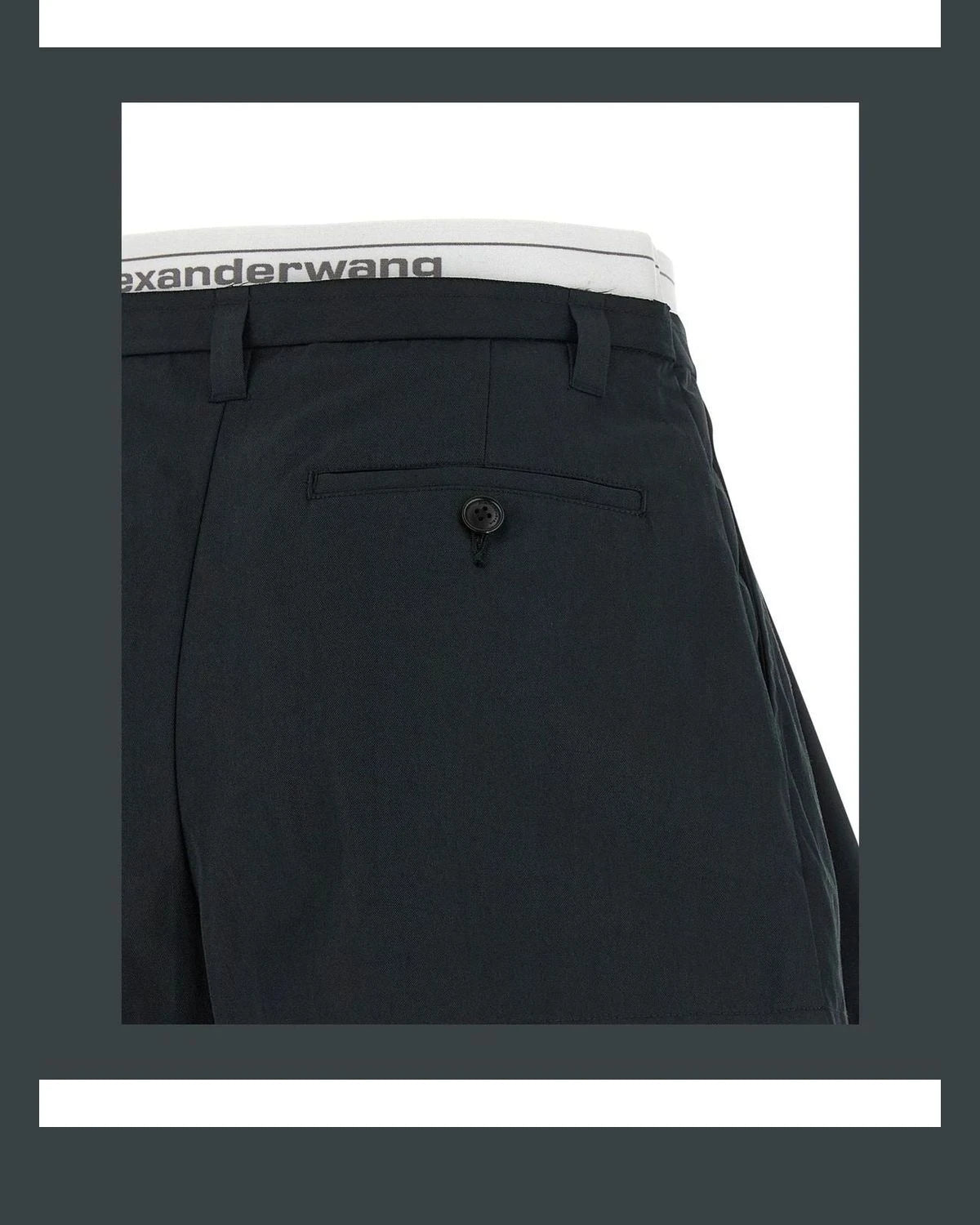 Alexander Wang Bermuda in black, Cotton — view 4