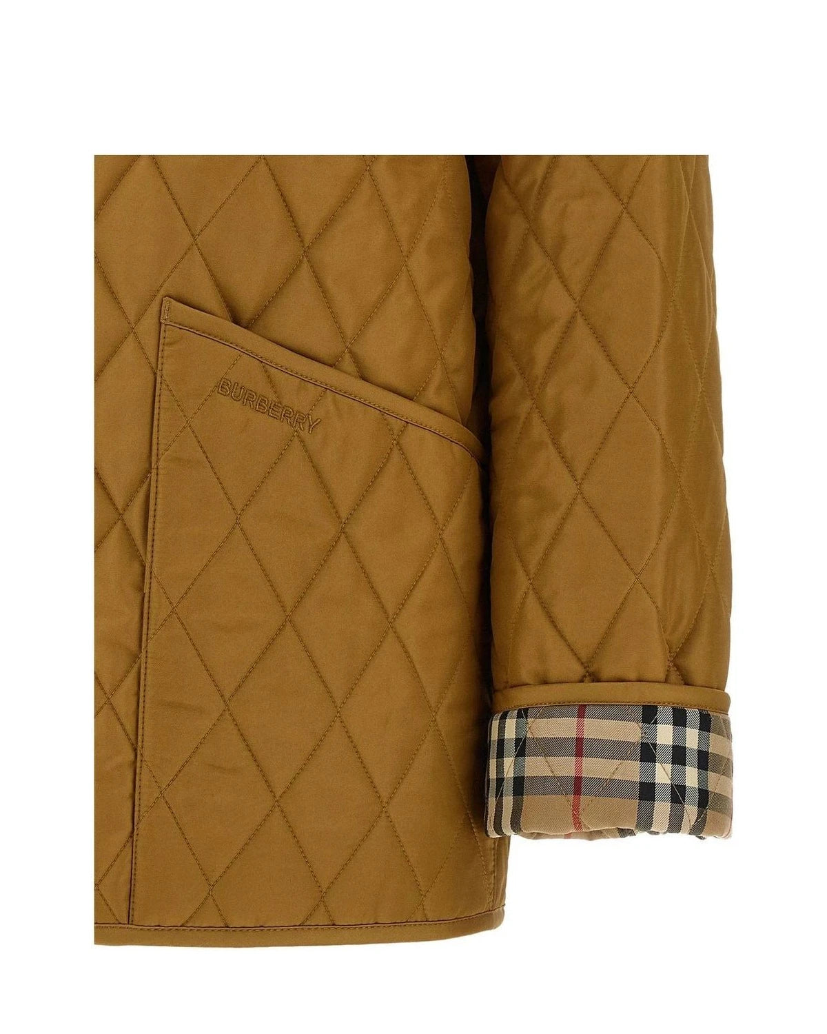 Burberry Bolero Jacket in beige, Polyester — view 4