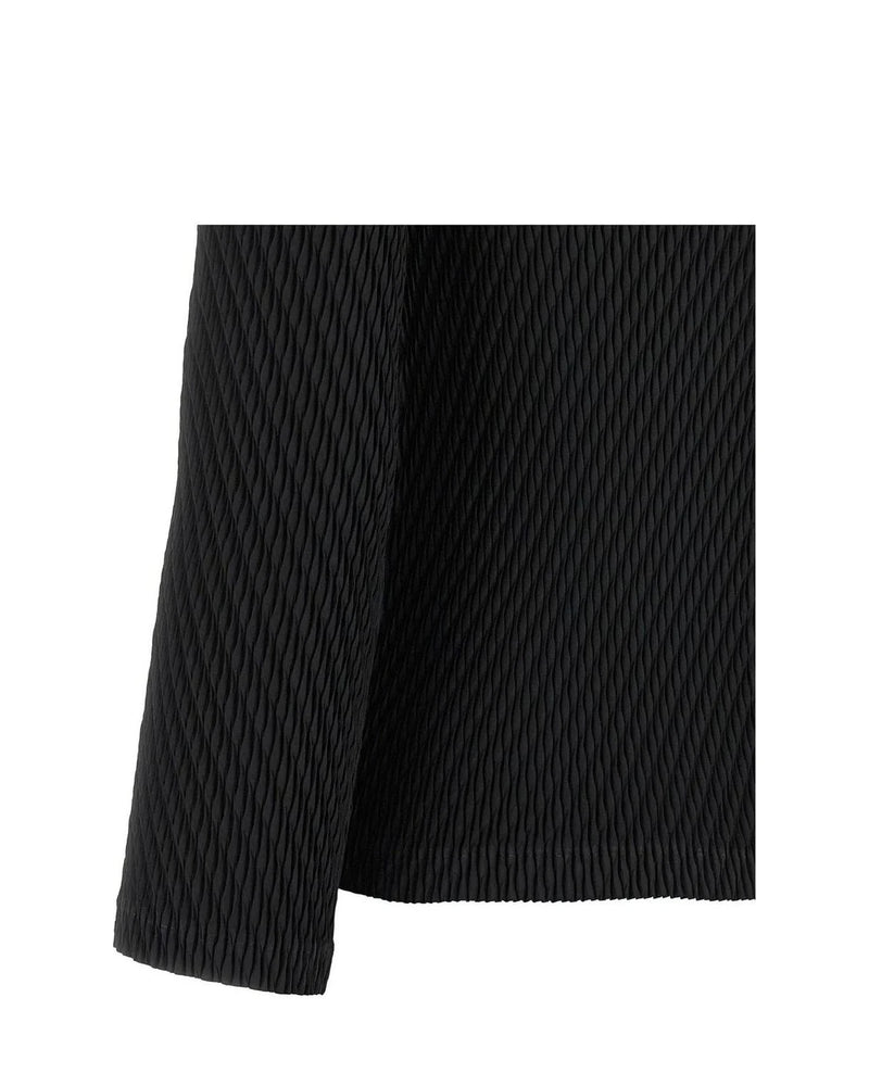 Issey Miyake Cardigan in black, Polyester — view 4