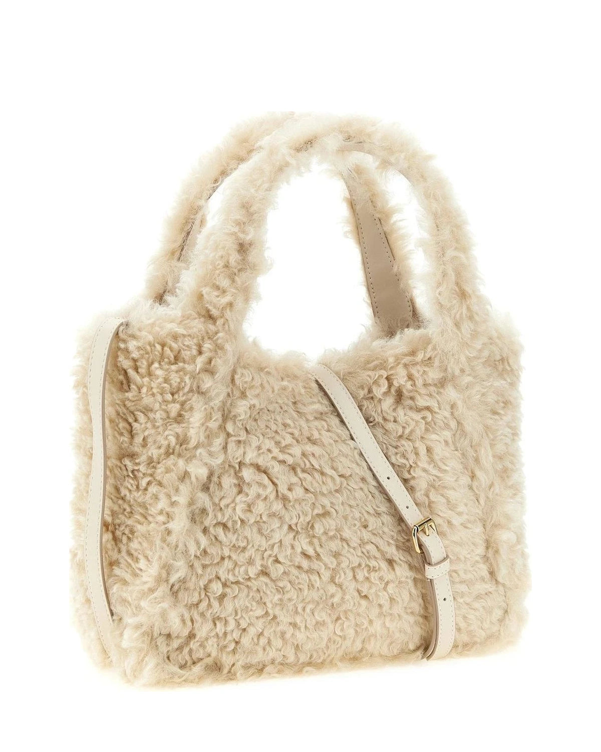 Stella McCartney Tote Bag in beige, Polyester — view 2
