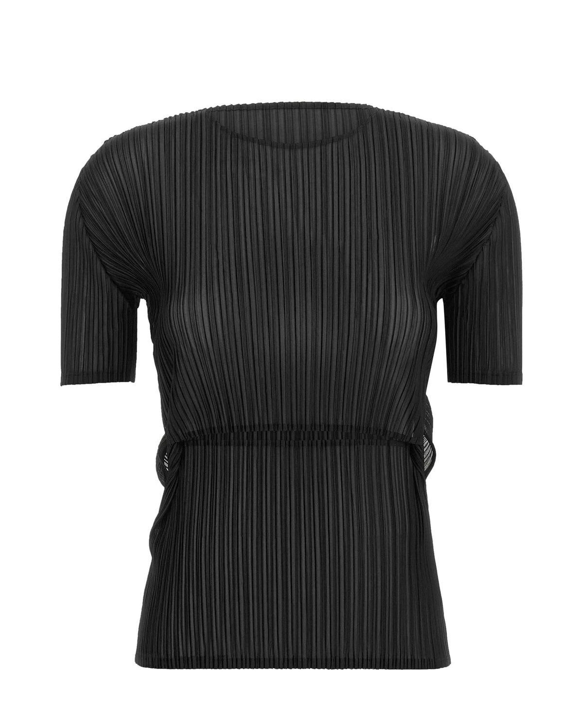 Issey Miyake Blouse in black, Polyester
