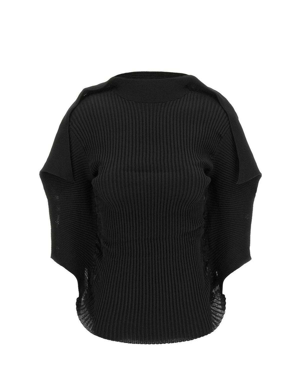 Issey Miyake Blouse in black, Polyester