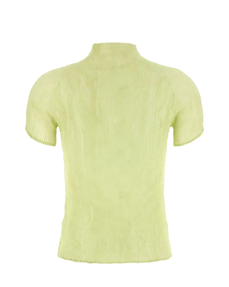 Issey Miyake Blouse in green, Polyester — view 2
