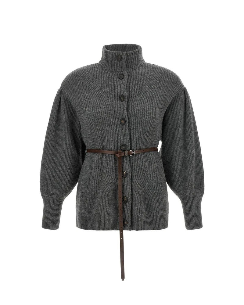 Brunello Cucinelli Cardigan in gray, Virgin Wool