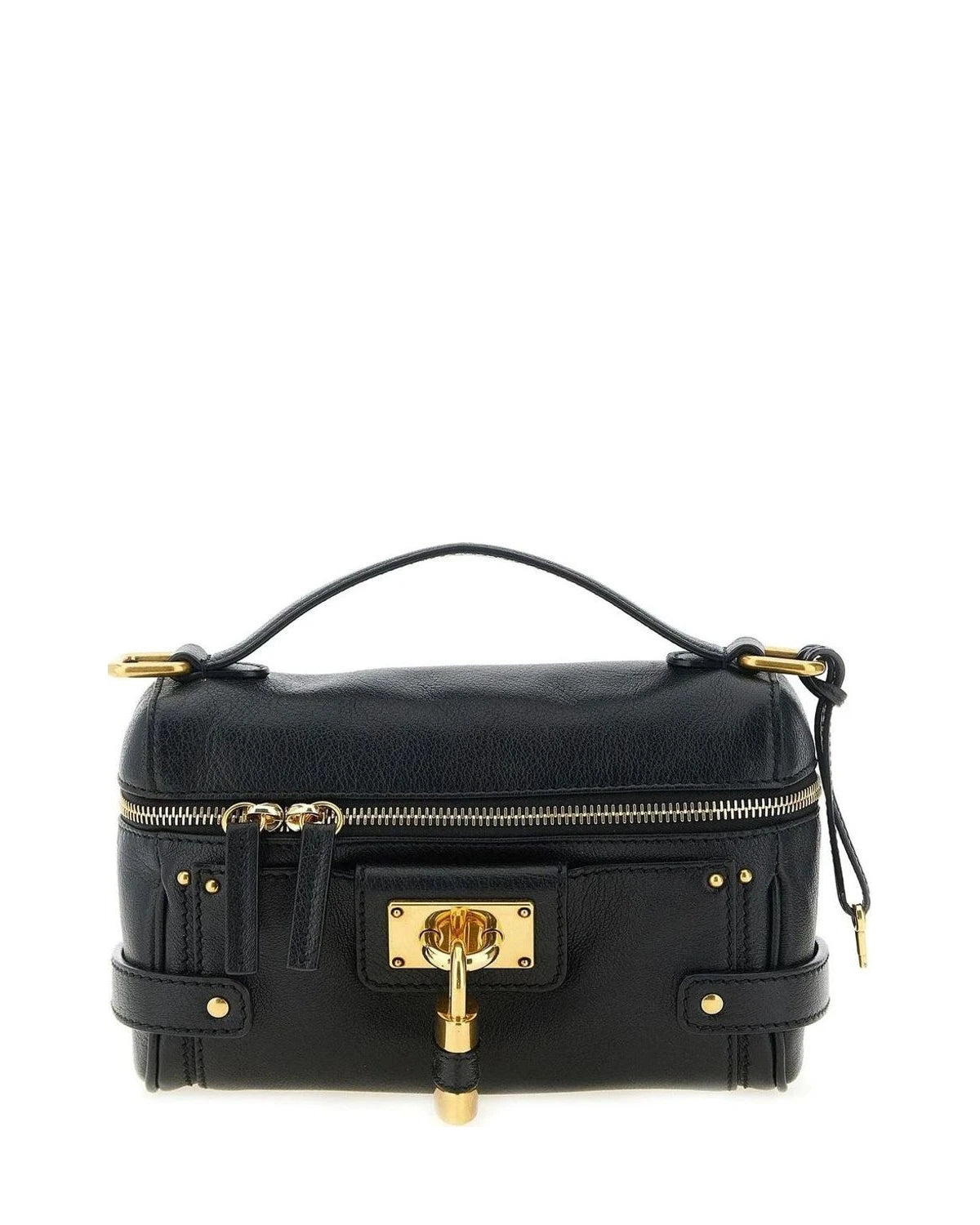 Chloé Shoulder Bag in black, Buffalo Leather