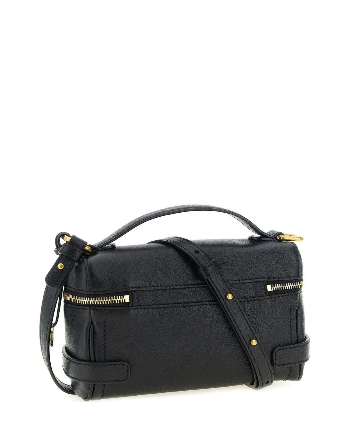 Chloé Shoulder Bag in black, Buffalo Leather — view 2
