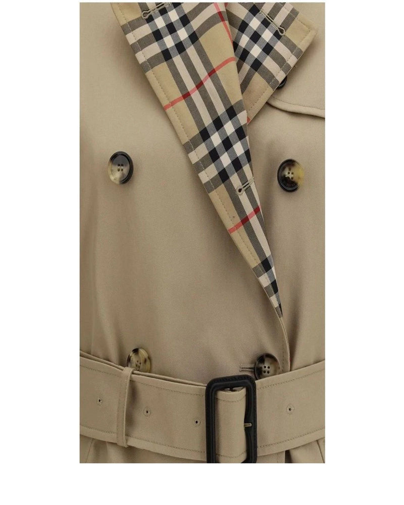 Burberry Trench Coat in beige, Cotton — view 3